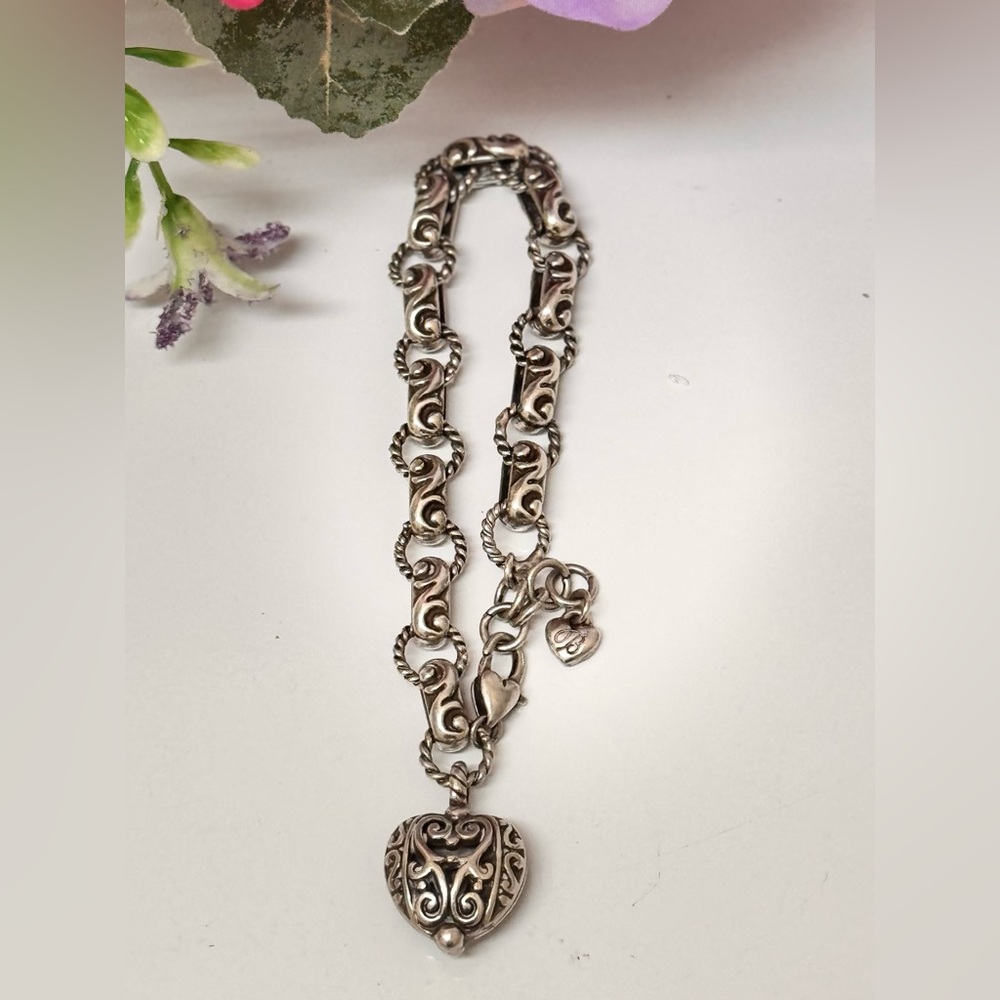 Brighton Bibi Heart Silver Bracelet - Picture 6 of 6